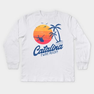 Catalina Wine Mixer Kids Long Sleeve T-Shirt